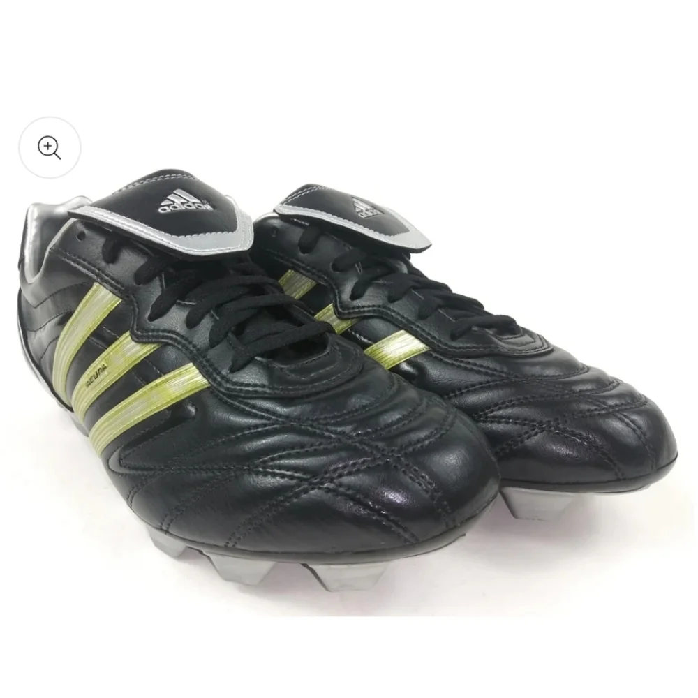 Adidas Acuna Trx Fg Soccer Boots Cleats 030543 2007 Us 13 Men's, Black & Grey - Picture 12 of 14